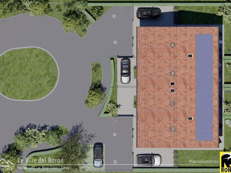 fotografie - Villa a schiera Faenza (RA) Periferia Monte 