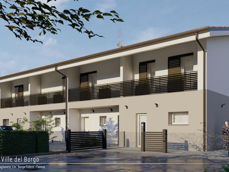 fotografie - Villa a schiera Faenza (RA) Periferia Monte 