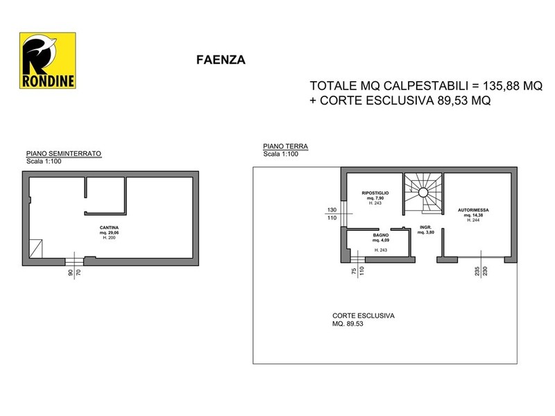 fotografie - Villa a schiera Faenza (RA) Periferia Valle 