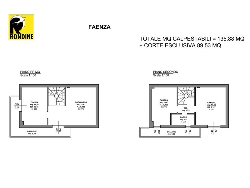 fotografie - Villa a schiera Faenza (RA) Periferia Valle 